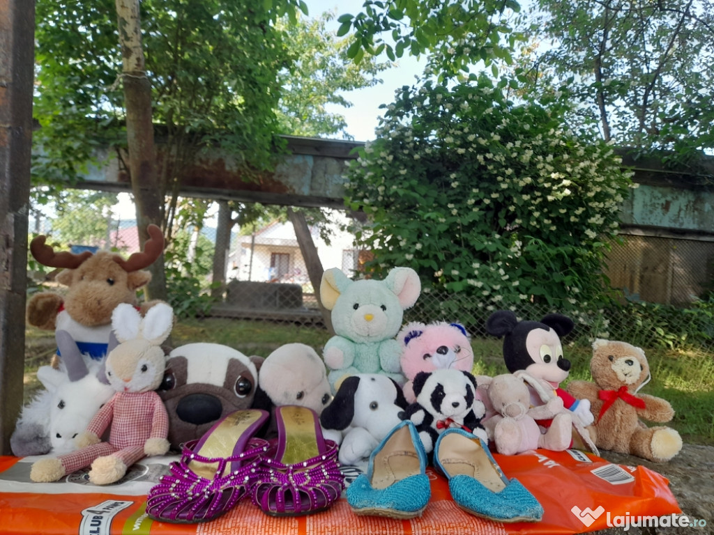 Jucării de pluș și pantofi