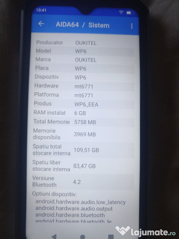 Telefon Oukitel WP6