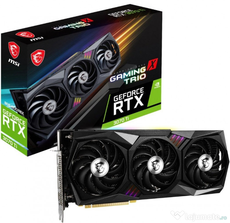 MSI – NVIDIA GeForce RTX 3070 Ti GAMING X TRIO 8G GDDR6 PCI
