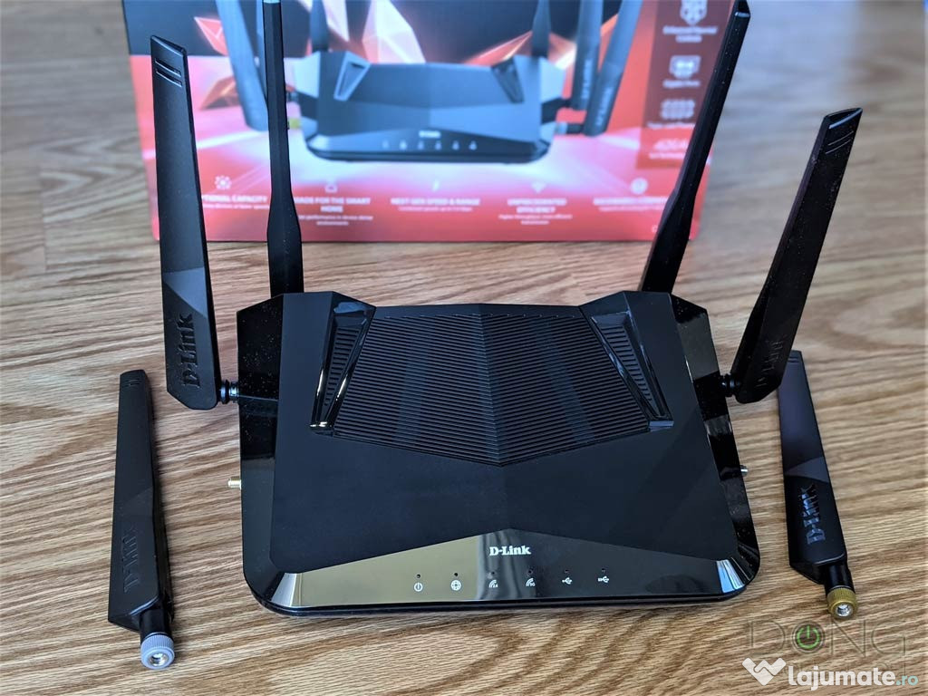 Router Wireless D-Link DIR-X5460, AX5400, Dual-band, Wi‑Fi 6