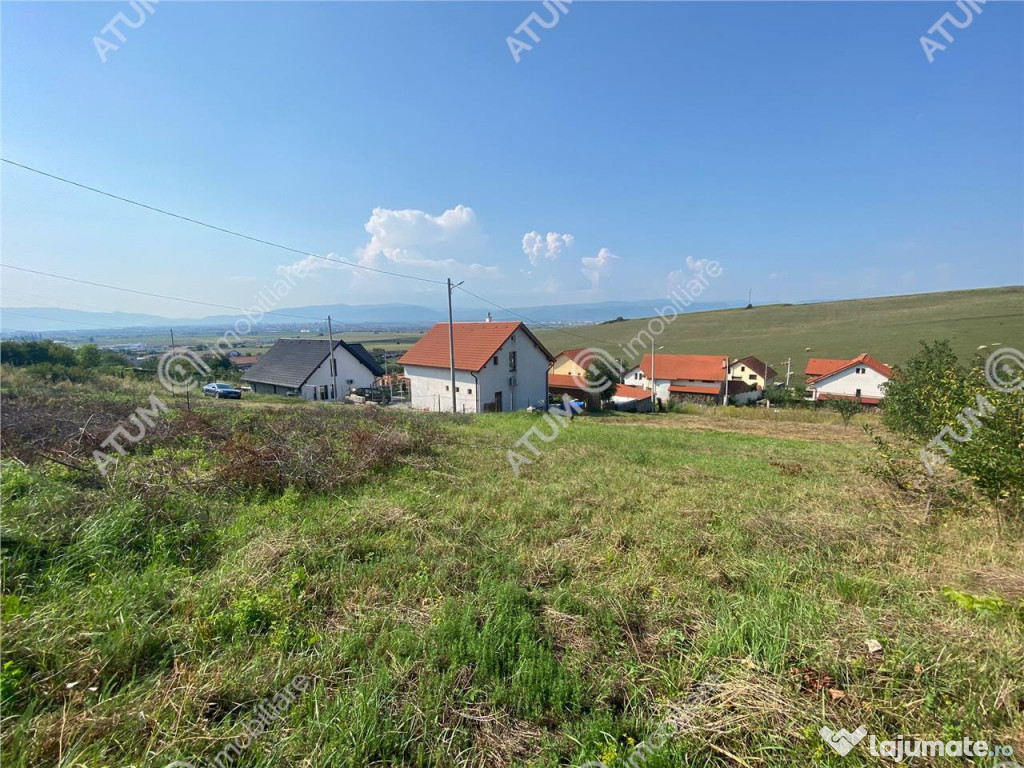 Teren intravilan cu acces utilitati in Sura Mare din Sibiu