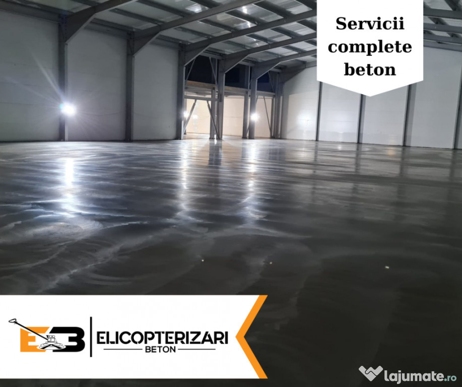 Servicii complete turnare și elicopterizare betoane