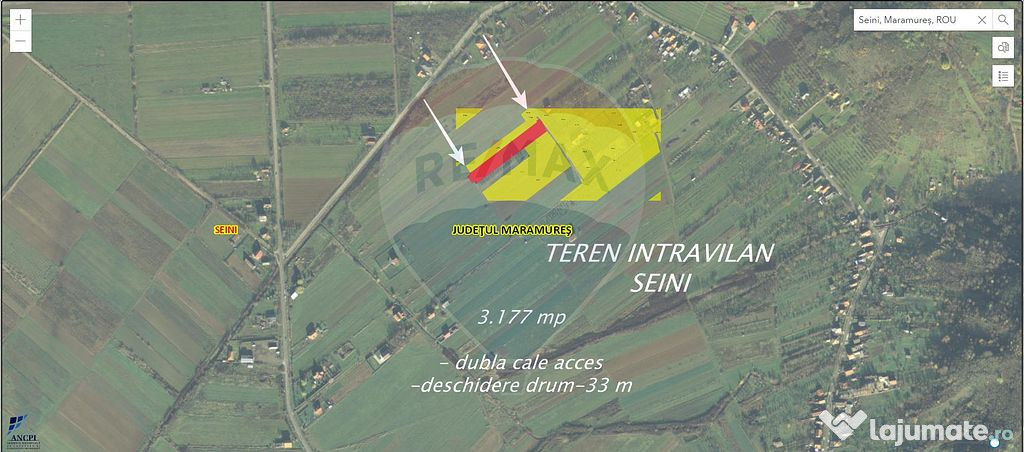 Teren 3,177mp Seini / Strada Mandi