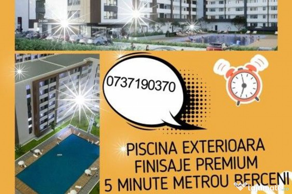5 minute metrou Berceni-Finisaje Premium-Garsoniera Inves...