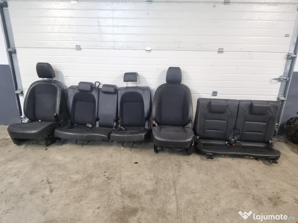 Interior Complet Piele Și Alcantara Nissan Qashqai+2 2012