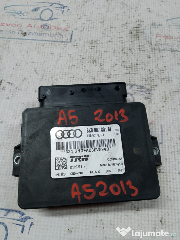 Modul frâna de mana Audi A5 2013, 8K0907801M