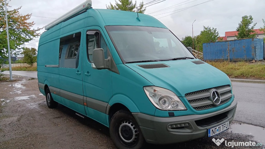 Autorulota Mercedes Sprinter automat camper schimb