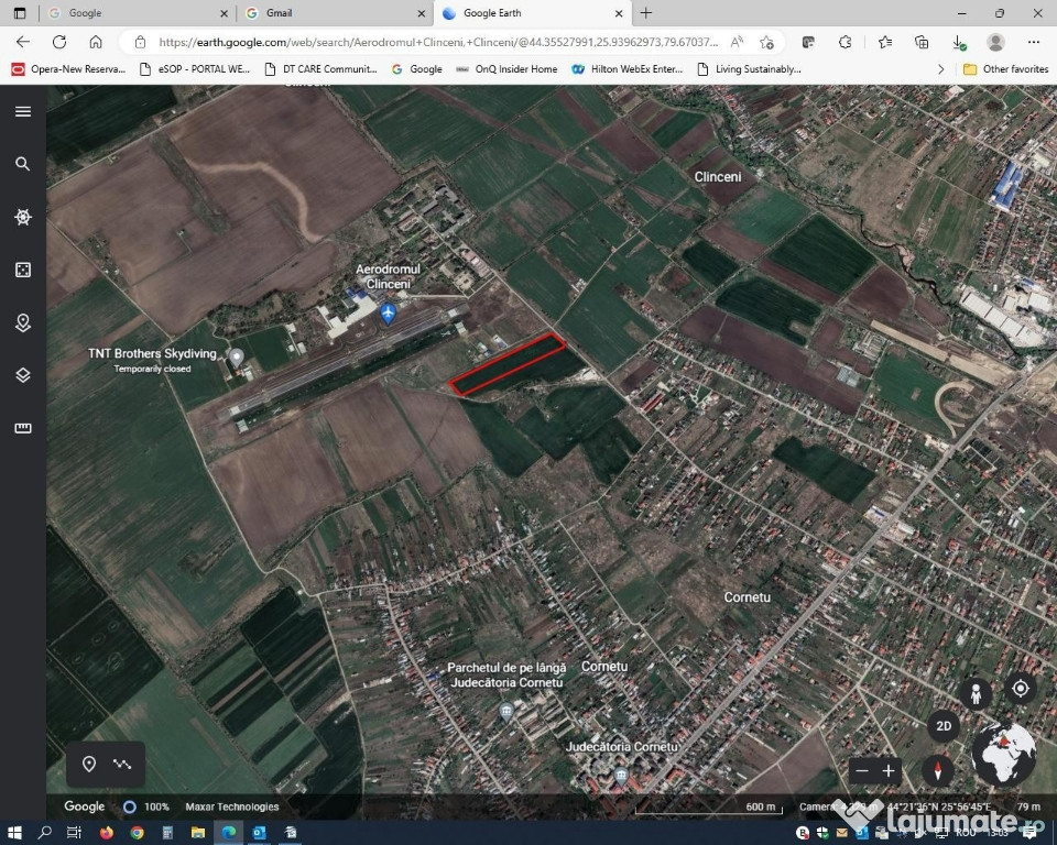 Teren parcelabil Aerodromul Clinceni 36000 mp Cornetu