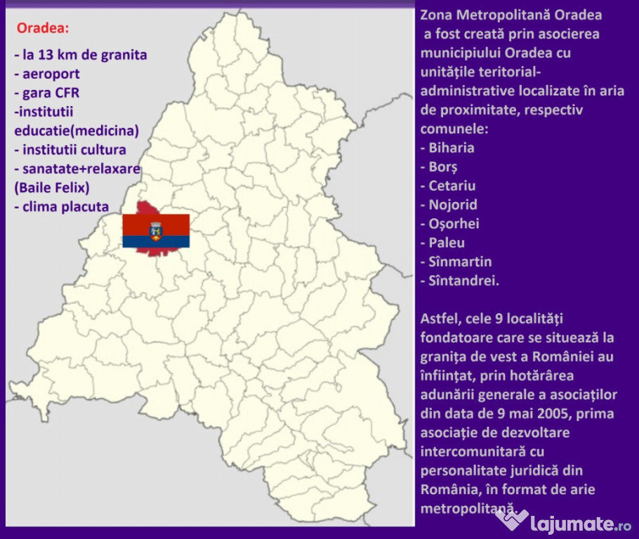 Nojorid-Les, teren intravilan in zona de case, electricitate+apa