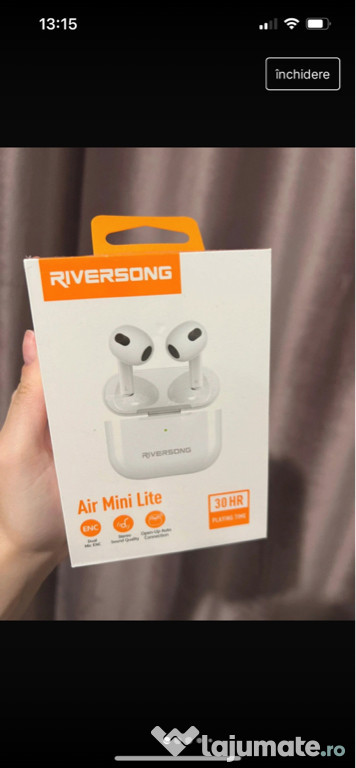 Casti noi Riversong wireless