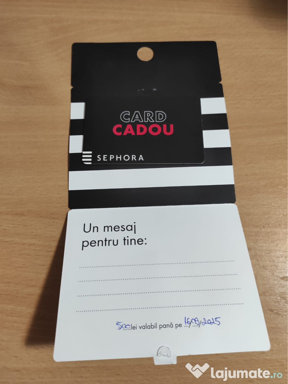 Vand card cadou sephora