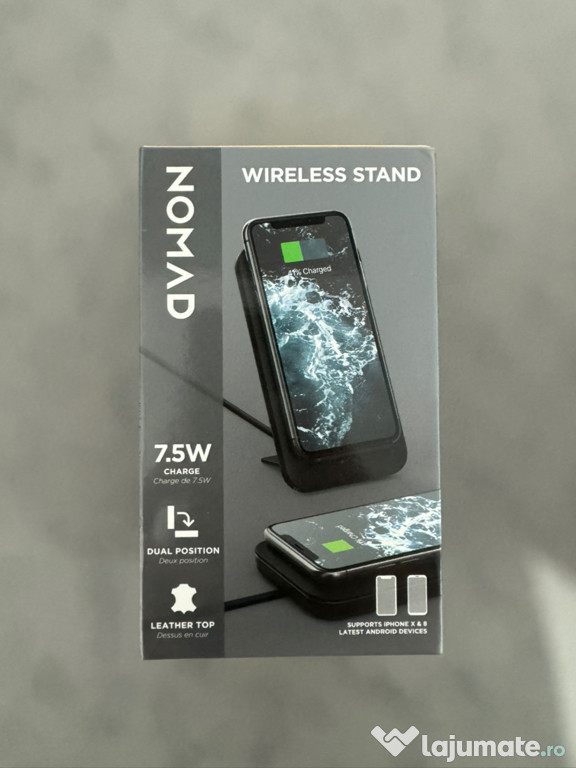 Stand Incarcare Nomad iPhone Nou incarcator inclus