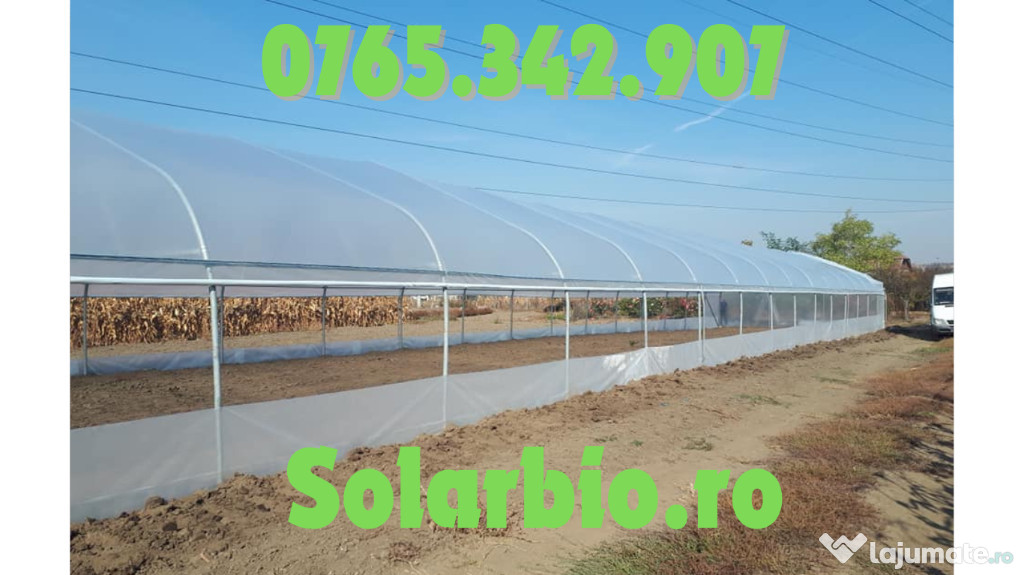 Solar Legume Kit Complet (picurare+folie+usa) POZE REALE