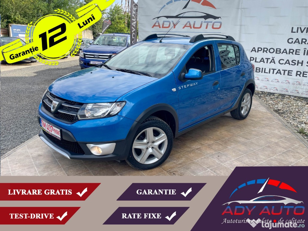 Dacia Sandero Stepway Prestige . Rate fixe . Garantie 12 luni.Buy Back