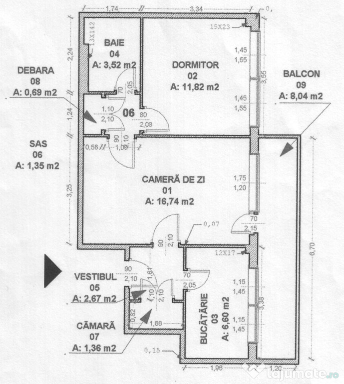 Apartament 2 camere