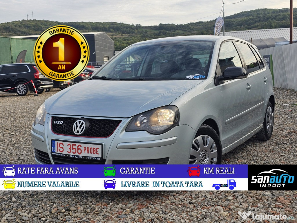 VW Polo / 2008 / 1.4 TDI / 80 CP / GARANTIE 12 luni / RATE fara avans