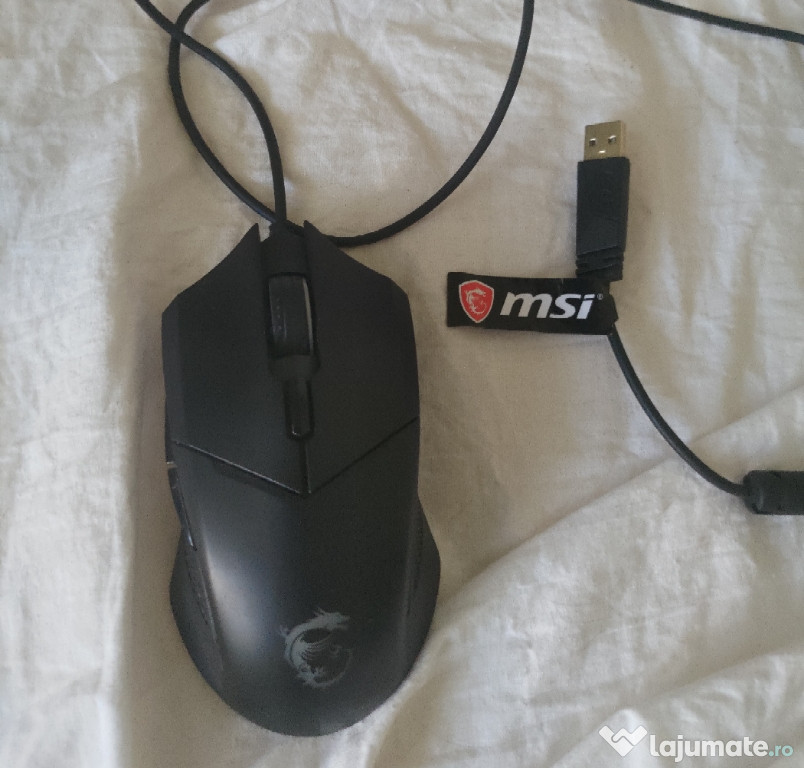 Mouse gaming MSI pe fir Clutch GM 08