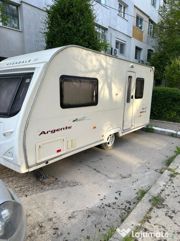 Rulotă Avondale 480:2 an 2006. Cauciucuri noi cort mare