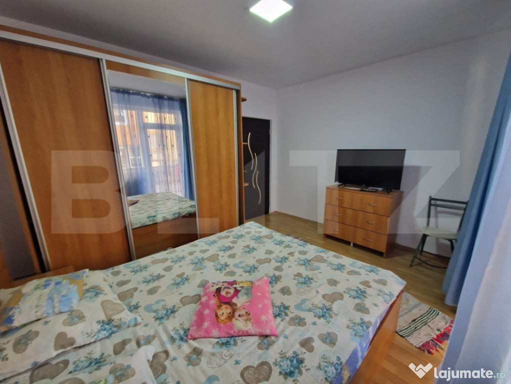 Apartament decomandat, 2 camere, centru Florestiului !