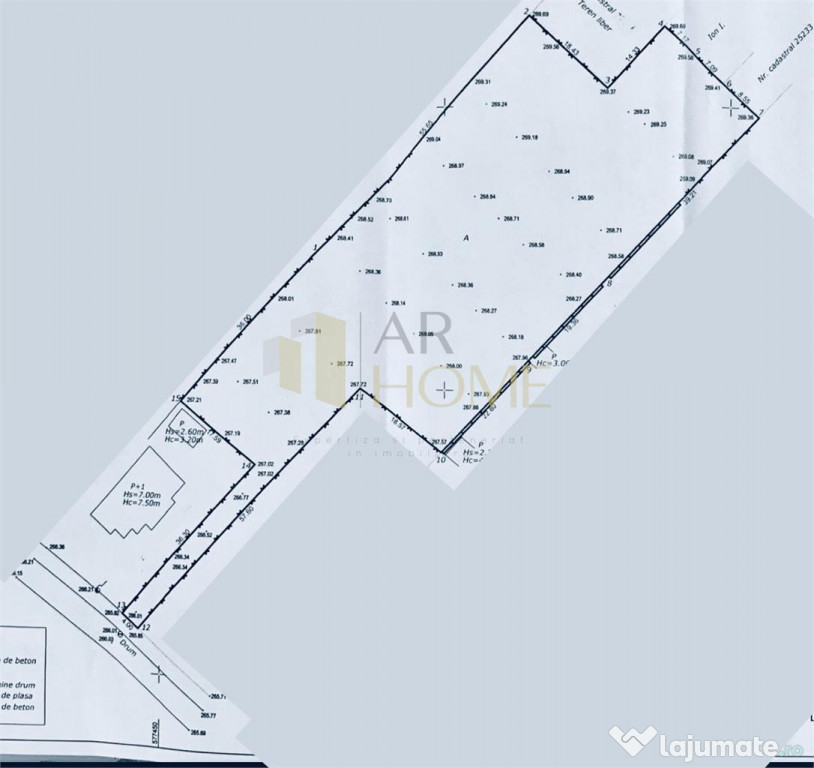 Teren intravilan aproape de padure, 3729 mp, Cocosesti Paule