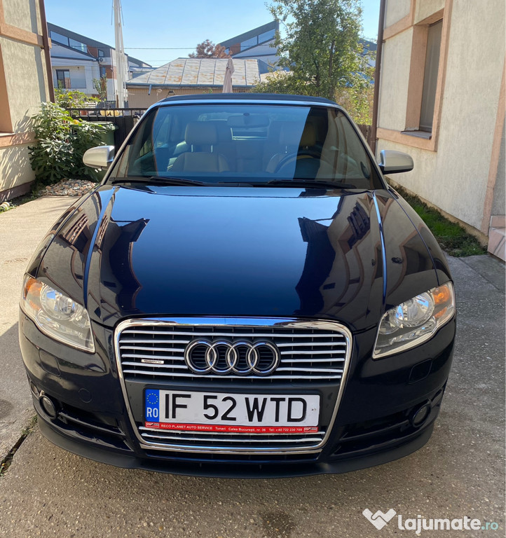 Audi A4 Cabrio bleumarin