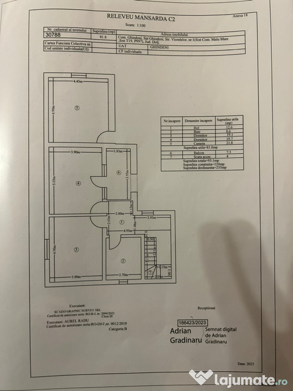 Casa constructie 2019 Ghindeni, Dolj