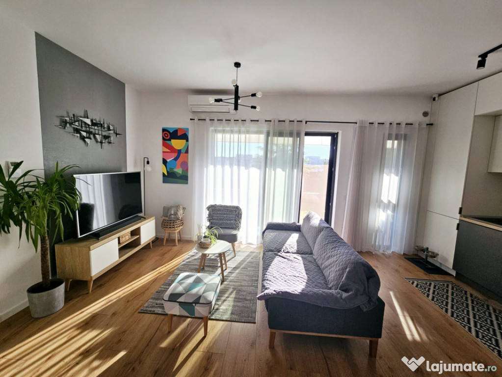 Vânzare 2 camere Grădină 72 mp Mobilat | Utilat | Darwin