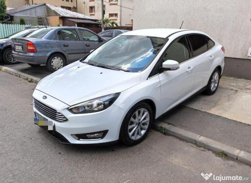 Ford Focus ecoboost 125 CP, Titanium, 2017, super întreținut