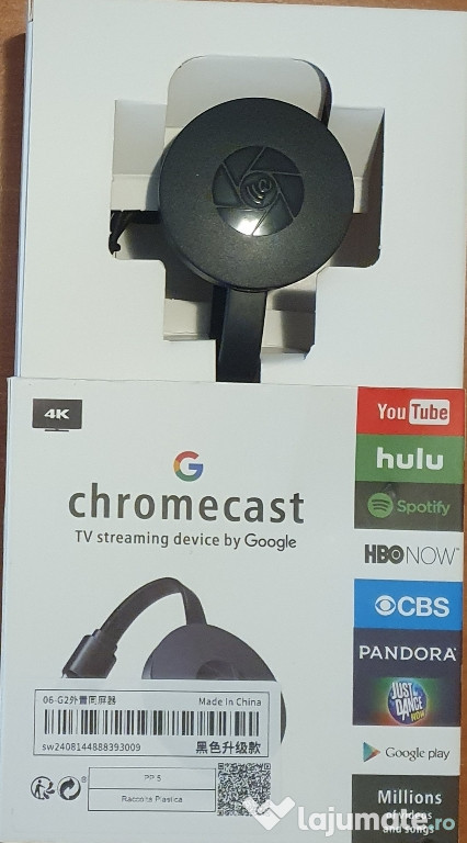 Google Chromecast - stick smart TV