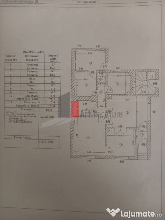 Apartament in vila