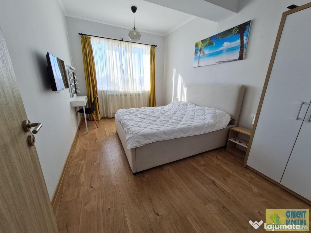 Mamaia Nord, Uzina de Pizza, 2 camere, mobilat, gaze, parcare