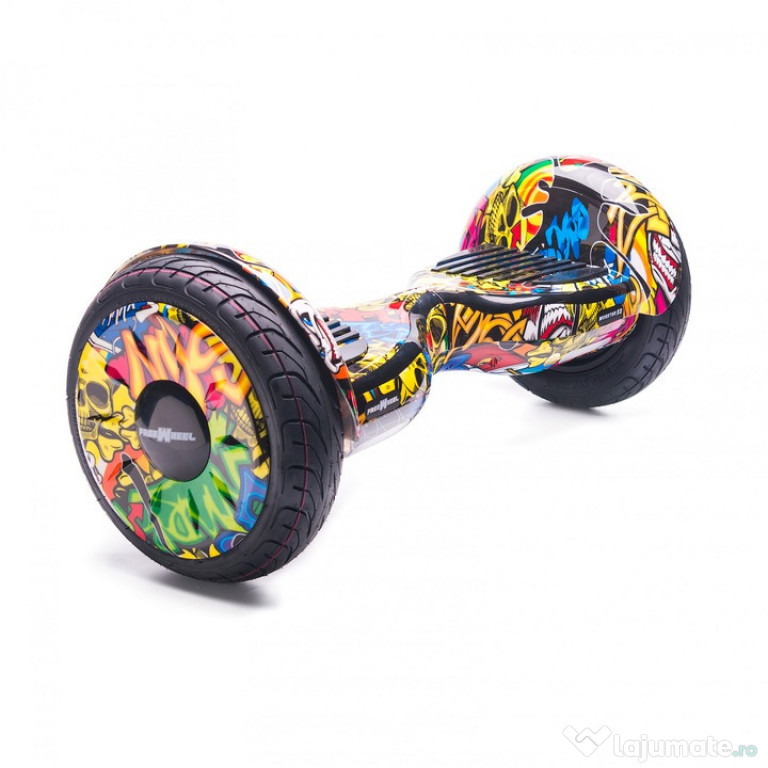 Scooter Electric Freewheel Monster S2 Graffiti, putere motoare 700W