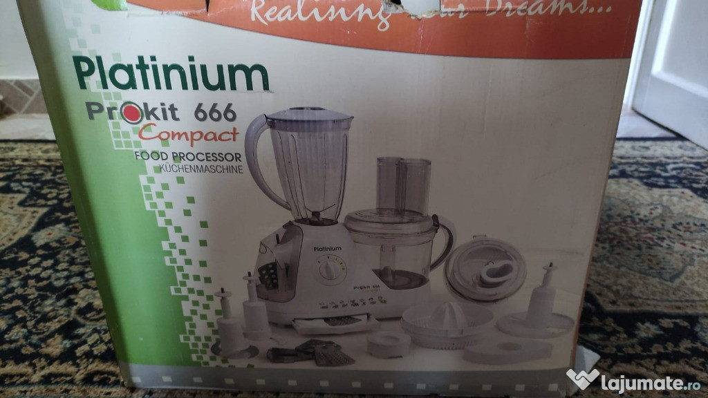 Robot PLATINUM Prokit 666 compact Food Processor