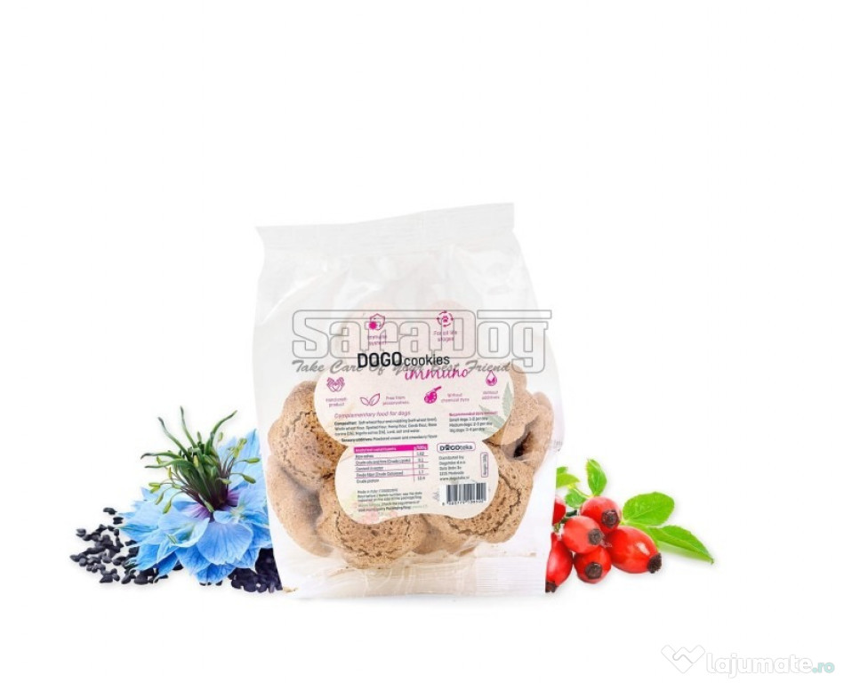 DOGOTEKA DOGO COOKIES IMUNO 150 g, caini