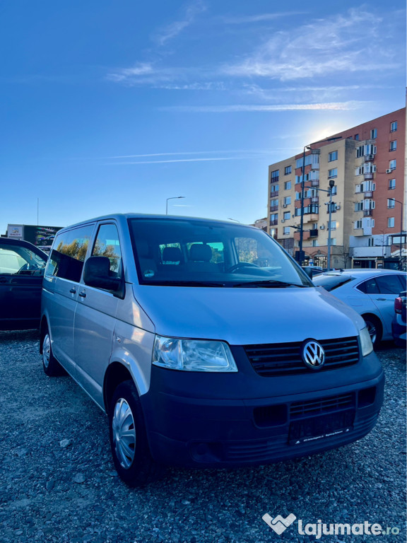 VW T5 Transporter 1.9tdi 2008 E4 8+1 Clima - recent adus