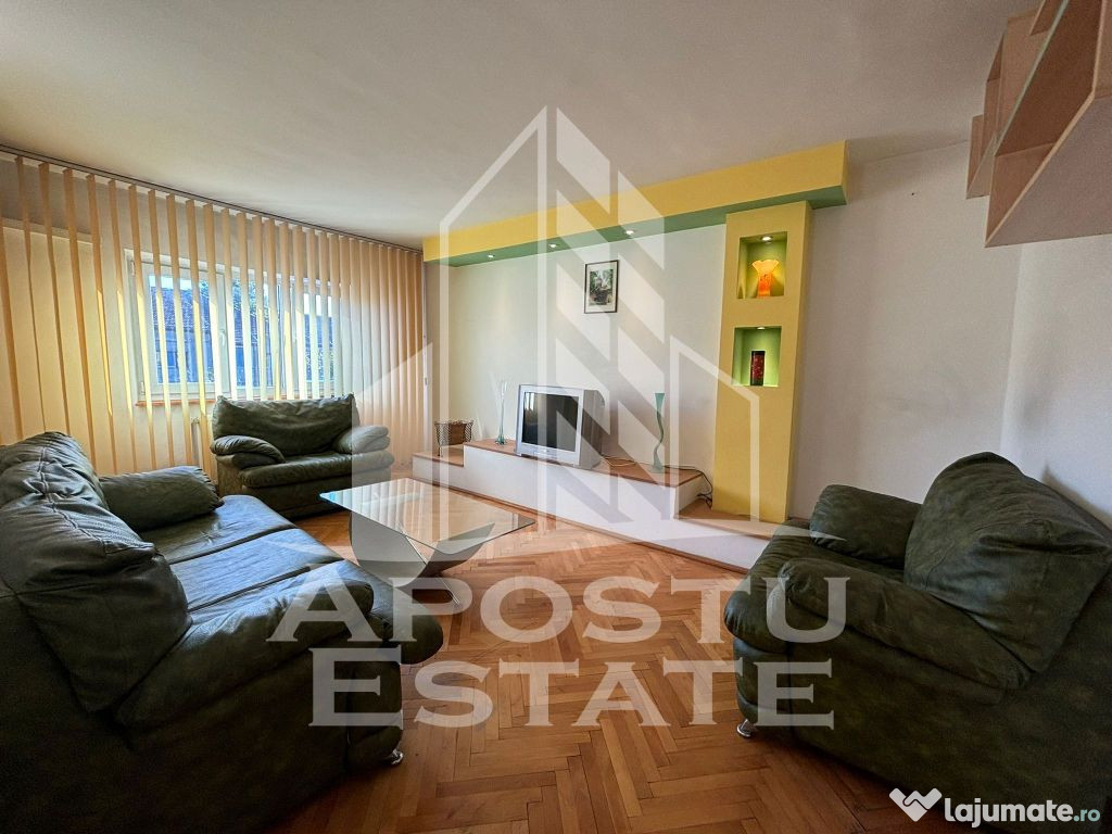 Apartament cu 3 camere, centrala proprie, Zona Soarelui