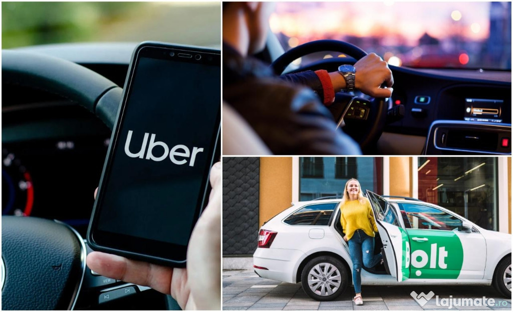 Flota Uber Bolt comision 0 Galați