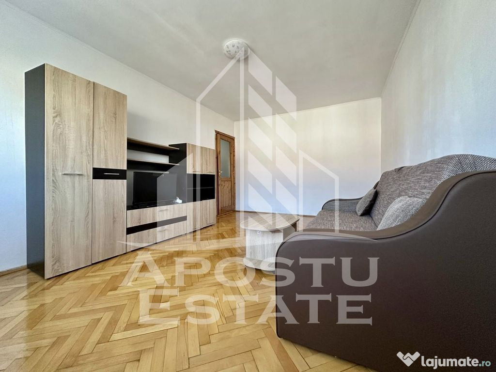 Apartament cu 2 camere, centrala proprie, zona Girocului