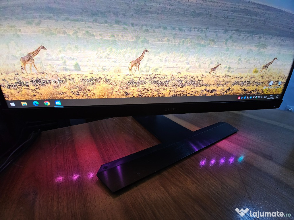 Monitor gaming IPS Nano ViewSonic Elite 27", WQHD, 1ms, 165Hz, G-Sync