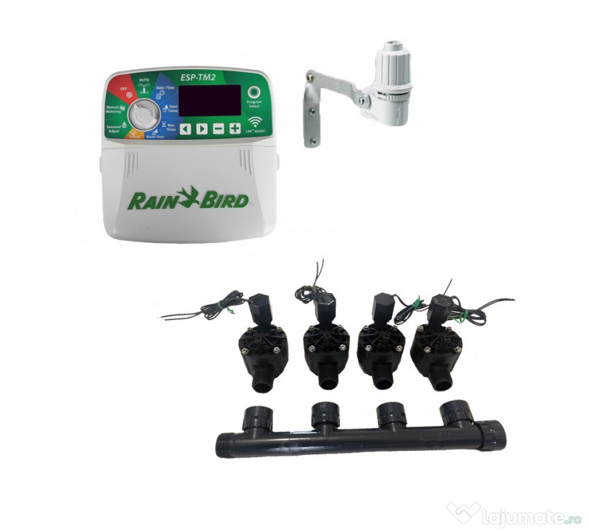 KIT IRIGATIE 4 ZONE INTERIOR RAINBIRD