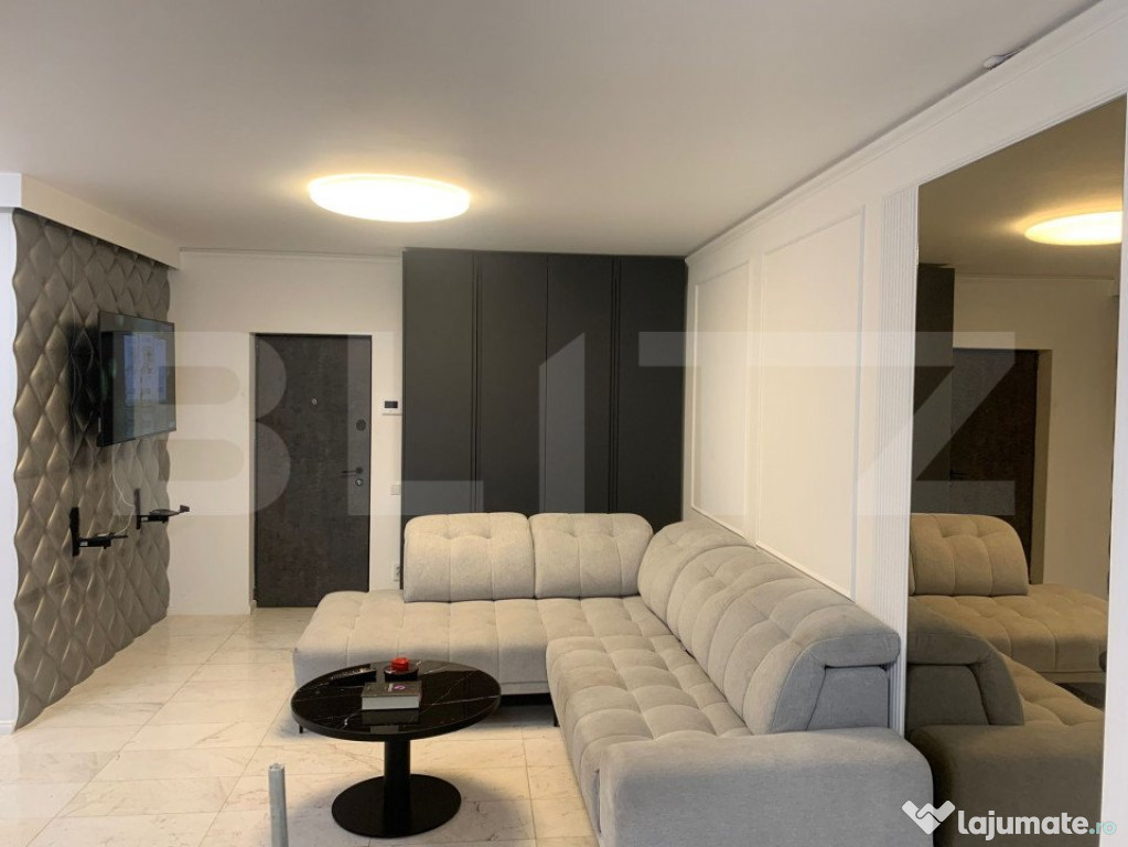 Apartament 2 camere lux, 57 mp+10 mp balcon, etaj 1, zona-Bo