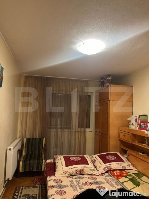 Apartament cu 4 camere, 64 mp, zona Dacia