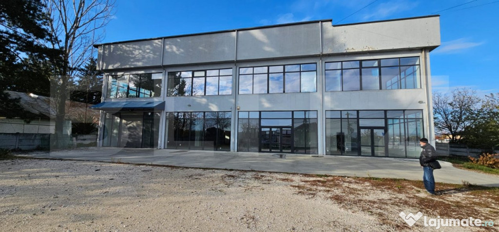 Spatiu Comercial de inchiriat Targoviste Ext-Vest 800mp cu p