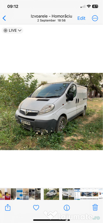 Dezmembrez opel vivaro 2.0