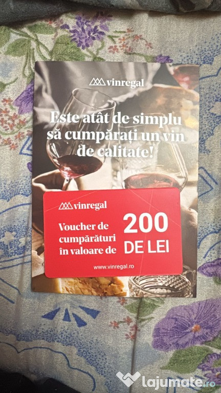 Voucher/Cupon de reducere Vinregal.ro