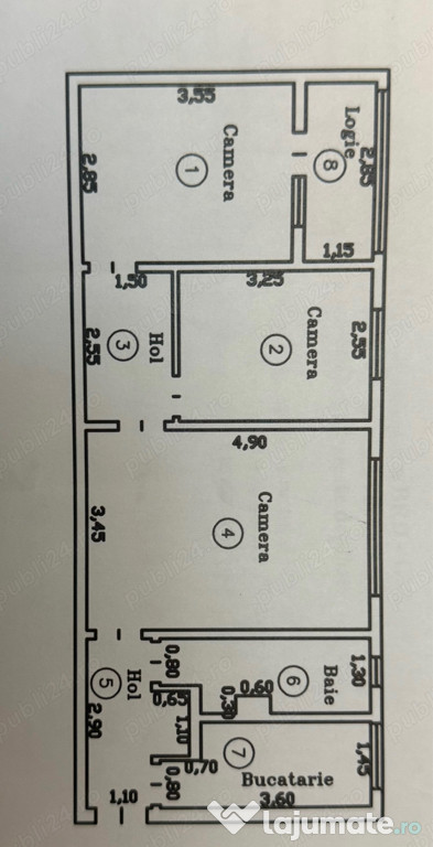 Apartament de vânzare