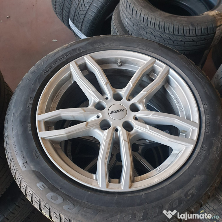 Jante 5x112 cu anvelope de iarna Pirelli