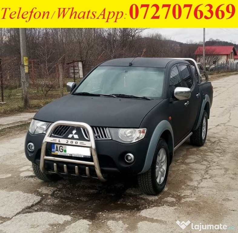 Autoturism Mitsubishi L200, AC, 178 CP, AC, 4x4 manuala, stare perfect