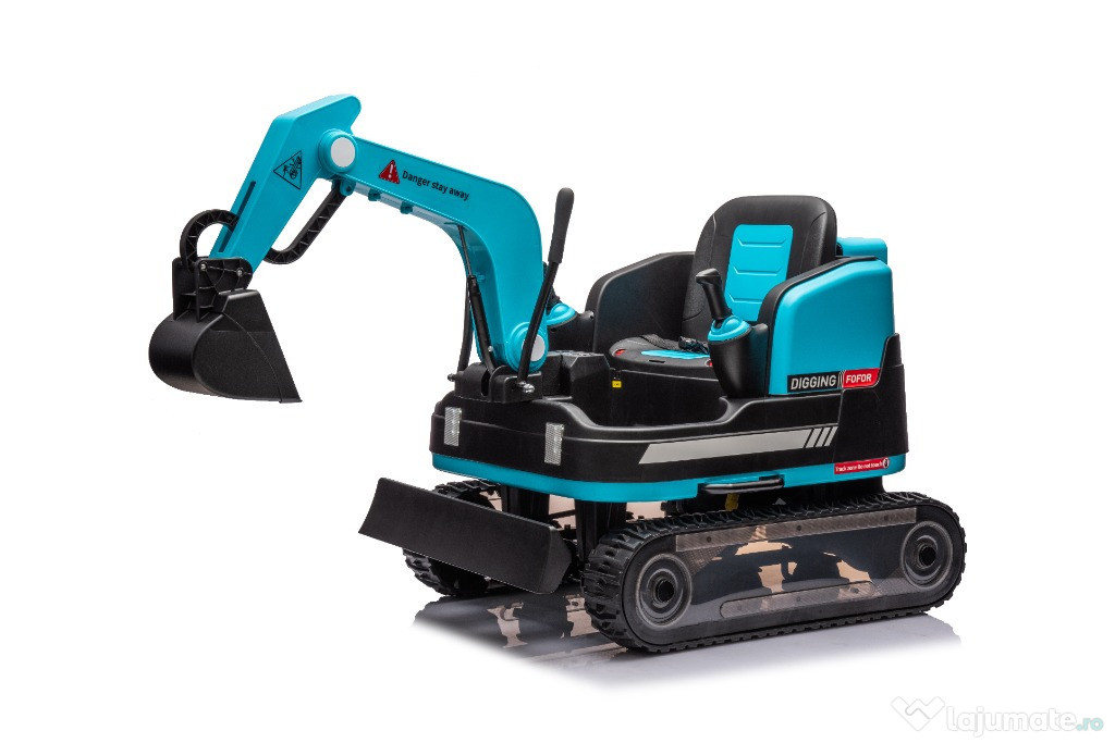 Excavator electric Kinderauto X7 2x 55W, 12V-12Ah, Premium