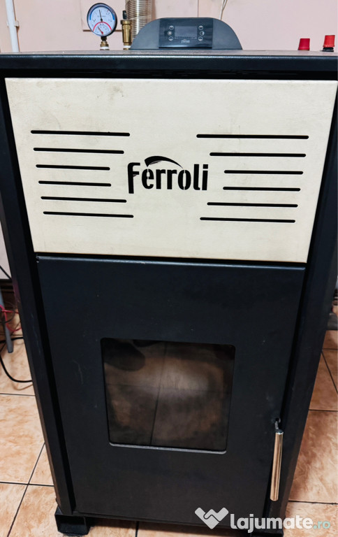 Termosemineu pe peleți Ferroli Breta Pellet 24kw